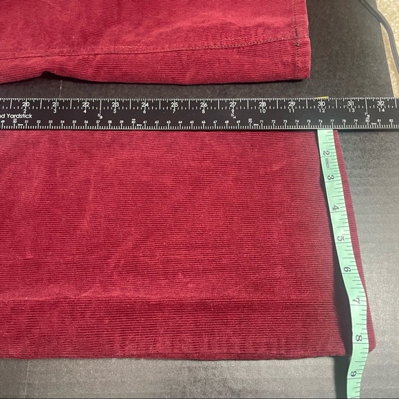 Pristine & Gorgeous J Crew 4 short burgundy cords Rich & stunning color FIRM$$ - Picture 4 of 8